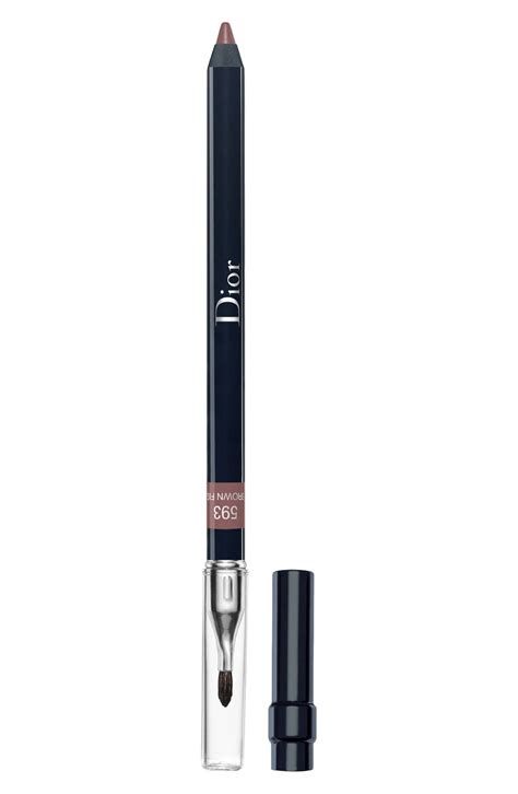 dior addict lip liner review|Dior lip liner brown fig.